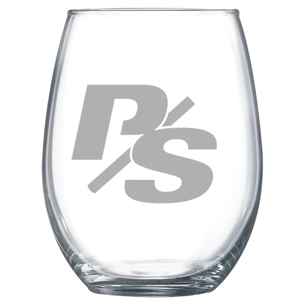 University of Puget Sound Polar Camel 15 oz. Stemless Wine Glass