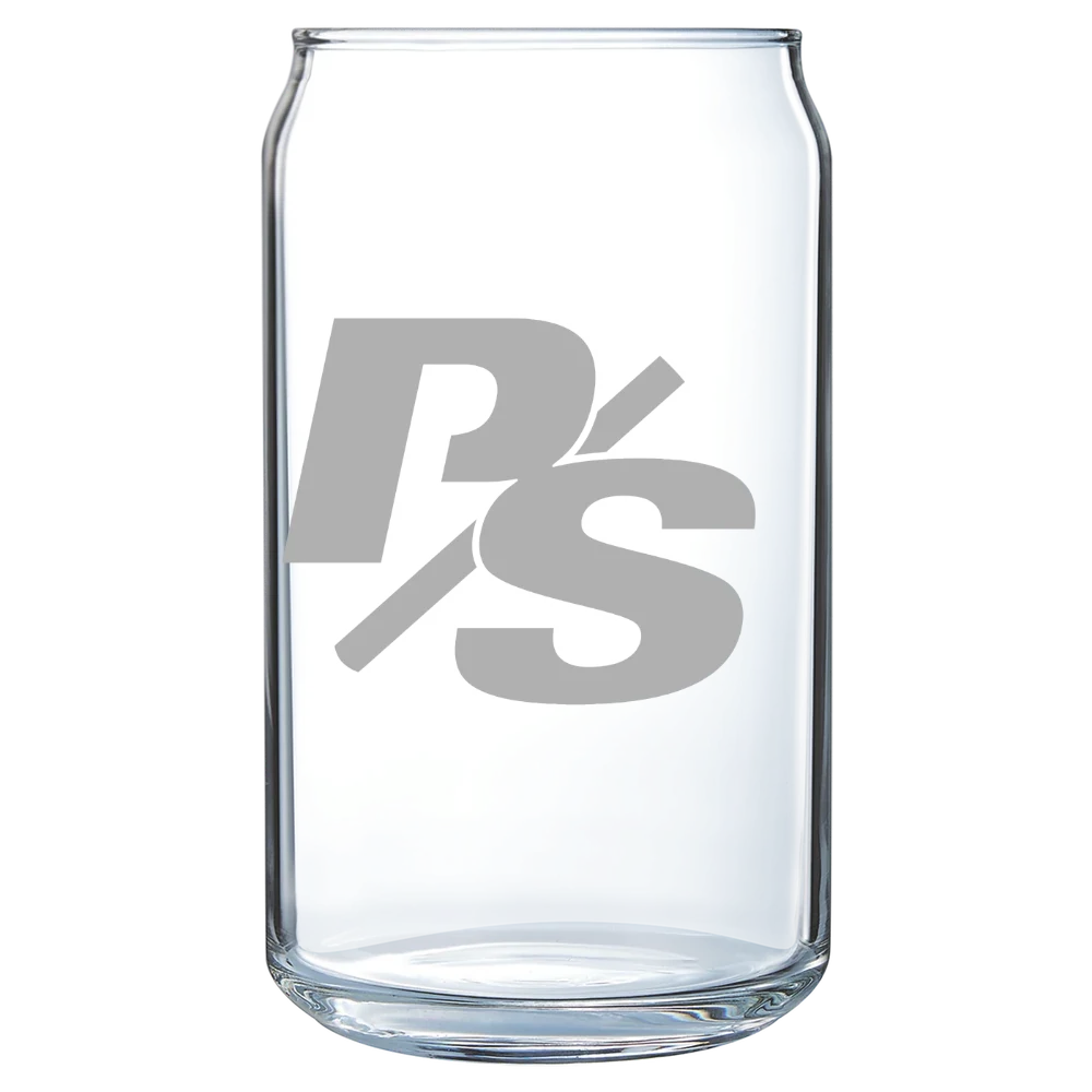 University of Puget Sound Polar Camel 16 oz. Can Glass