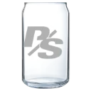 University of Puget Sound Polar Camel 16 oz. Can Glass