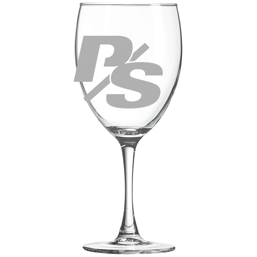 University of Puget Sound Polar Camel 10 1/2 oz. Wine Glass