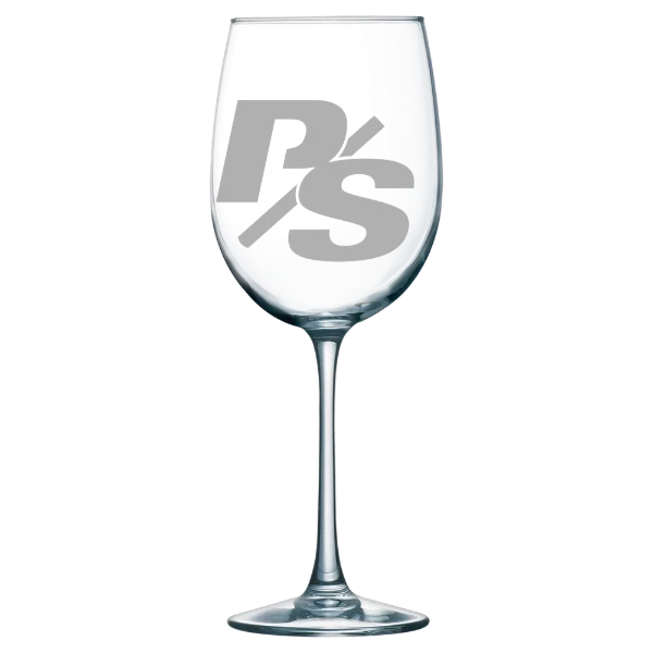 University of Puget Sound Polar Camel 19 oz. Wine Glass
