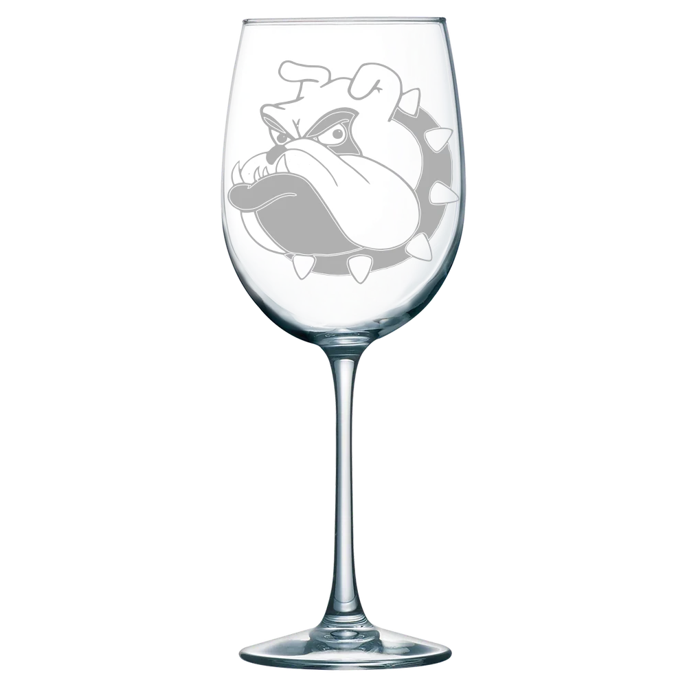 University of Redlands Polar Camel 19 oz. Wine Glass
