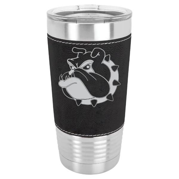 University of Redlands Polar Camel 20 oz. Leatherette Grip Tumbler with Standard Lid