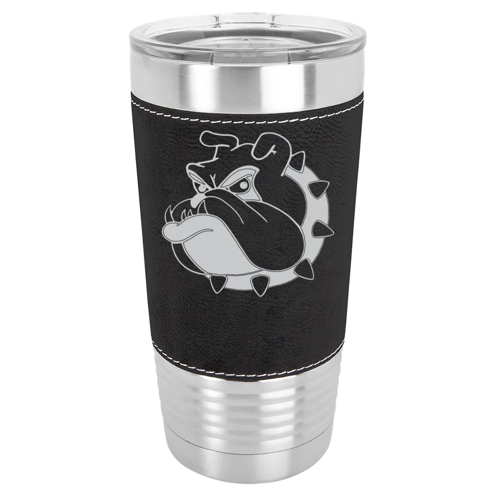 University of Redlands Polar Camel 20 oz. Leatherette Grip Tumbler with Standard Lid