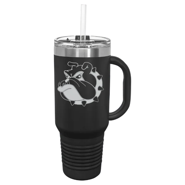 University of Redlands Polar Camel 40 oz. Travel Mug with Snap Lid & Straw