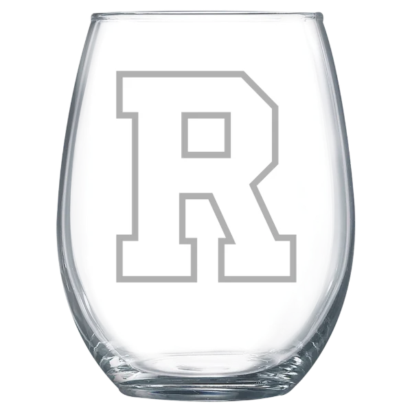 University of Rochester Polar Camel 15 oz. Stemless Wine Glass