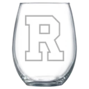 University of Rochester Polar Camel 15 oz. Stemless Wine Glass