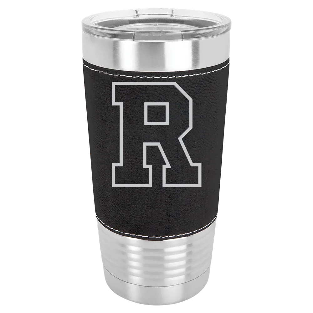 University of Rochester Polar Camel 20 oz. Leatherette Grip Tumbler with Standard Lid