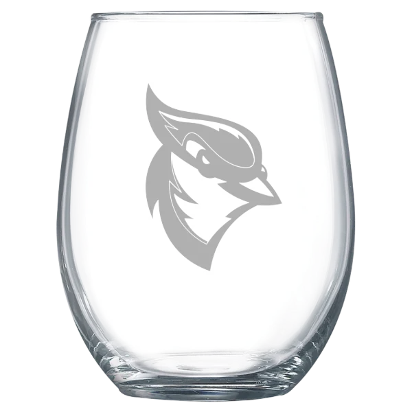 University of Saint Joseph (Connecticut) Polar Camel 15 oz. Stemless Wine Glass