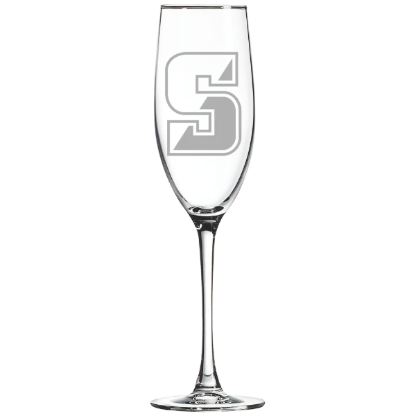 University of Scranton Polar Camel 8 oz. Champagne Flute