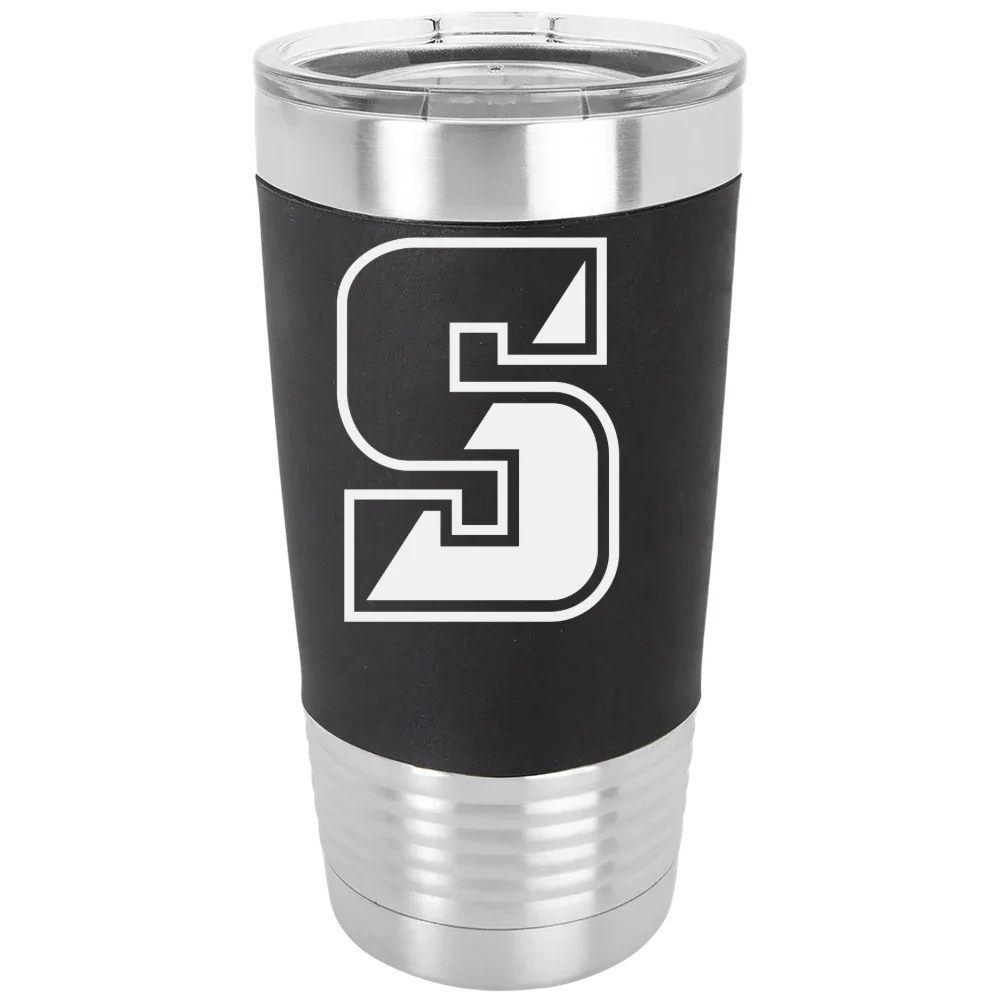 University of Scranton Polar Camel 20 oz. Silicone Grip Tumbler with Standard Lid