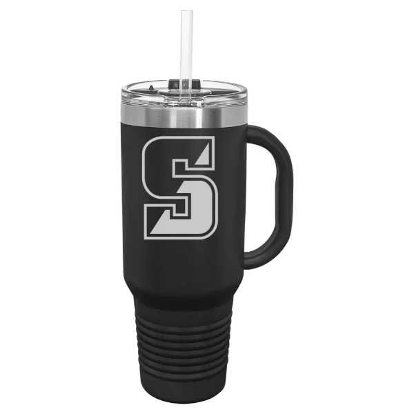 University of Scranton Polar Camel 40 oz. Travel Mug with Snap Lid & Straw