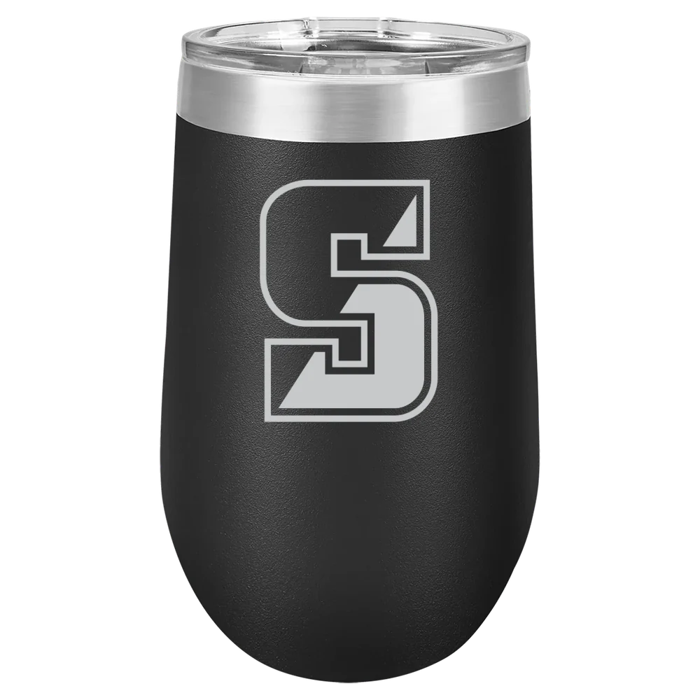 University of Scranton Polar Camel 16 oz. Stemless Wine Tumbler