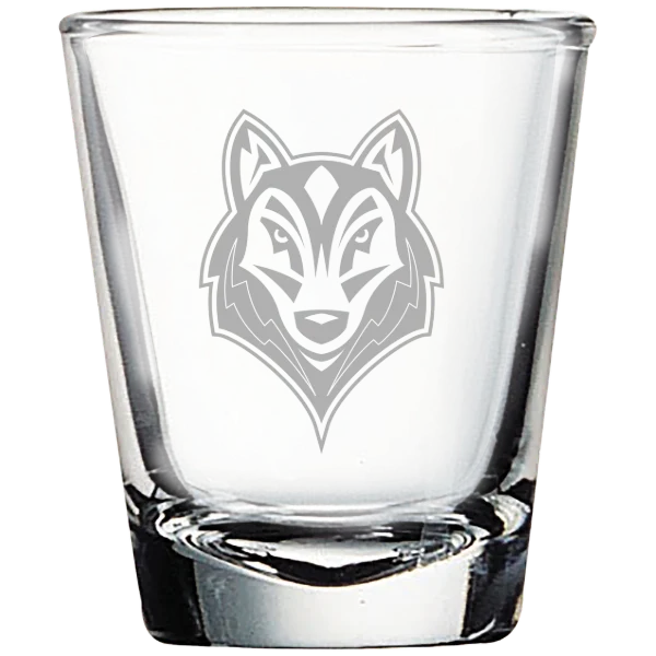 University of Southern Maine Polar Camel 1.7 oz. Shot Glass
