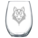 University of Southern Maine Polar Camel 15 oz. Stemless Wine Glass