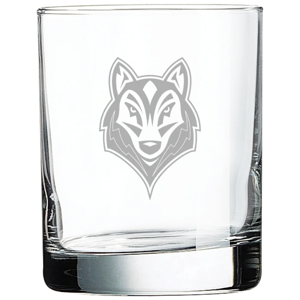 University of Southern Maine Polar Camel 10 1/2 oz. On The Rocks Glass