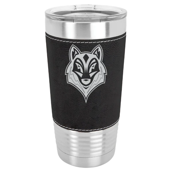 University of Southern Maine Polar Camel 20 oz. Leatherette Grip Tumbler with Standard Lid
