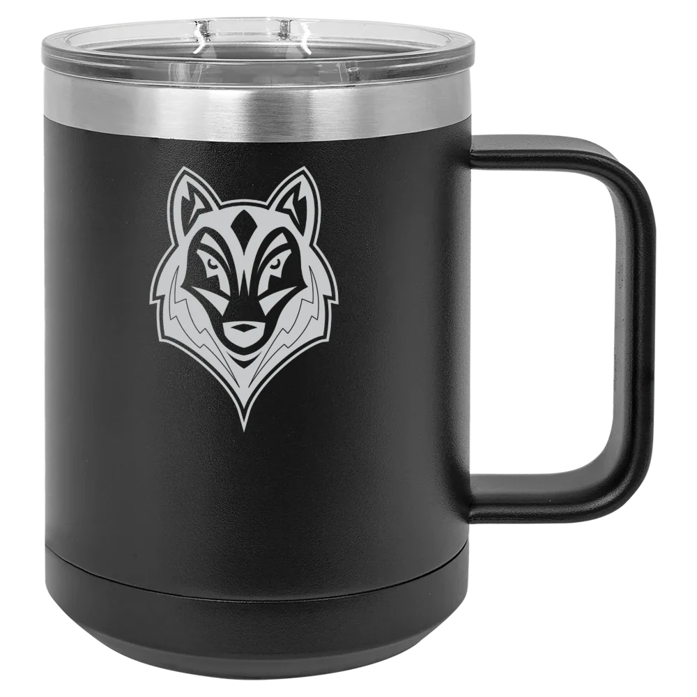 University of Southern Maine Polar Camel 15 oz. Mug with Slider Lid