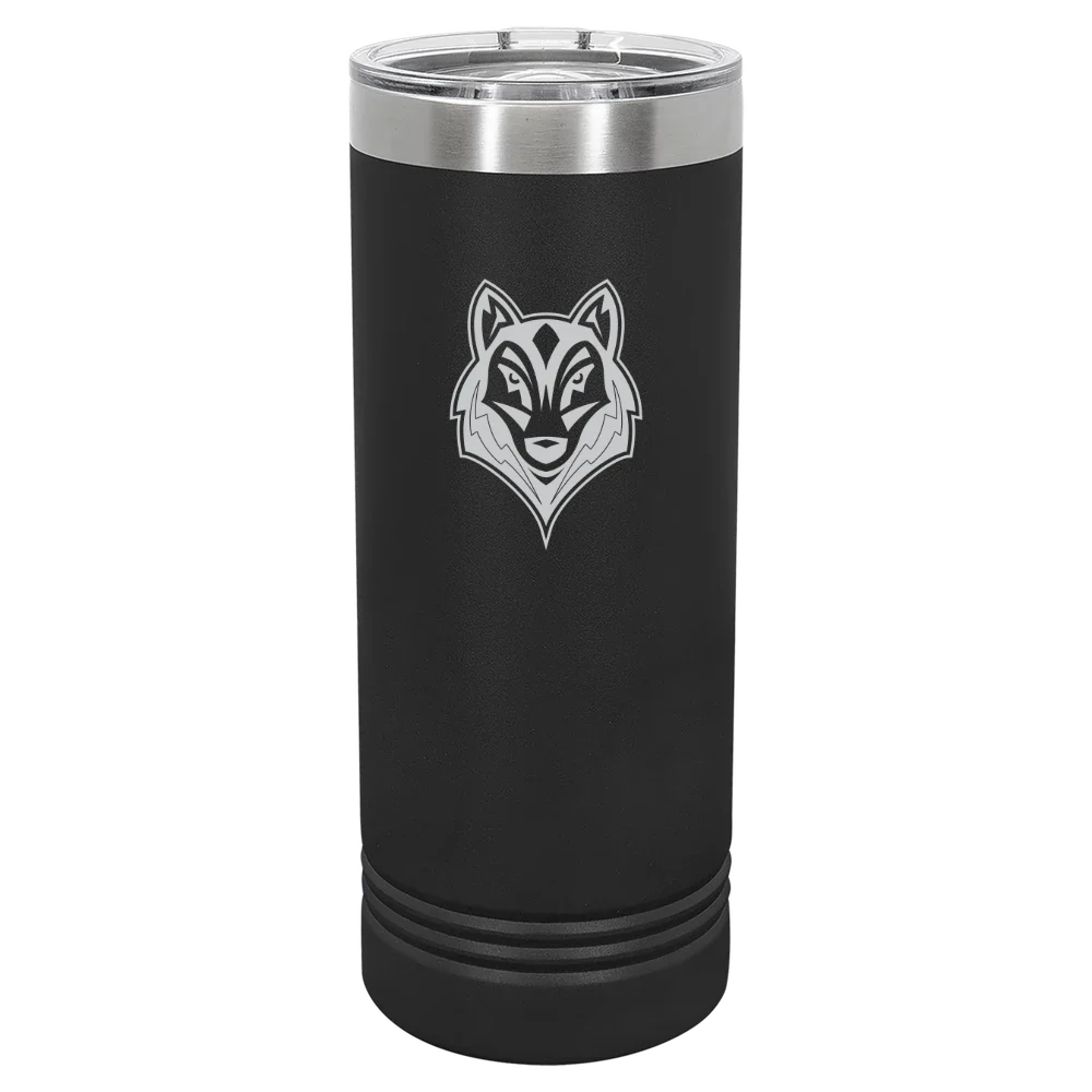 University of Southern Maine Polar Camel 22 oz. Skinny Tumbler with Slider Lid