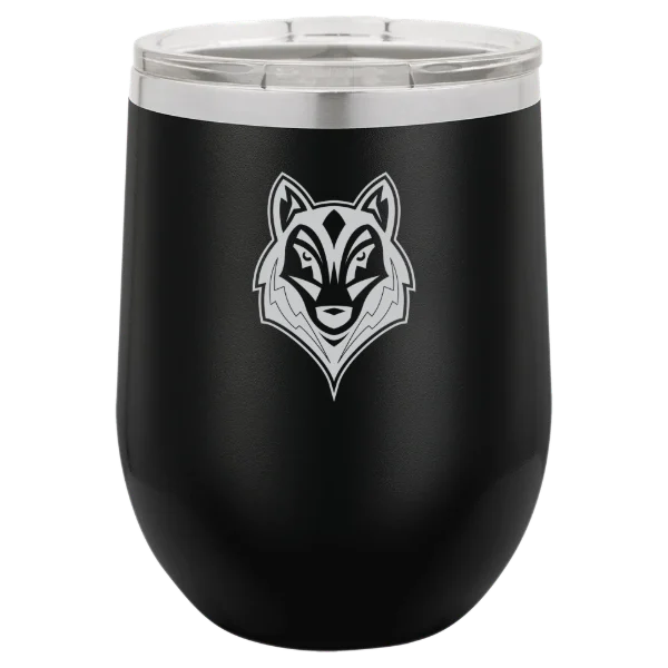 University of Southern Maine Polar Camel 12 oz. Stemless Wine Tumbler
