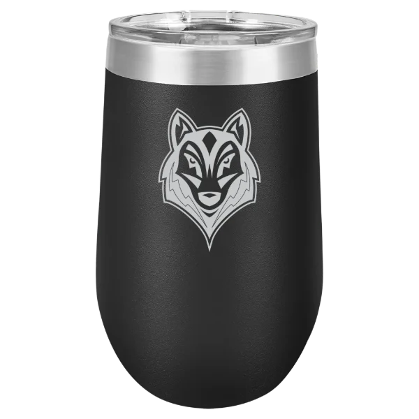 University of Southern Maine Polar Camel 16 oz. Stemless Wine Tumbler
