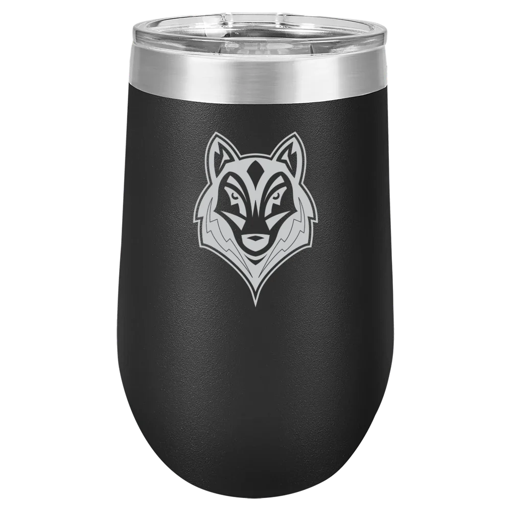 University of Southern Maine Polar Camel 16 oz. Stemless Wine Tumbler