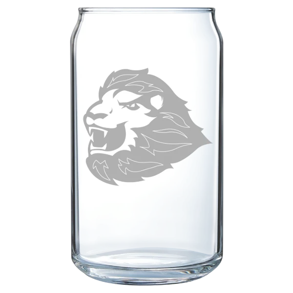 University of St. Thomas (Texas) Polar Camel 16 oz. Can Glass