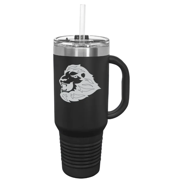 University of St. Thomas (Texas) Polar Camel 40 oz. Travel Mug with Snap Lid & Straw