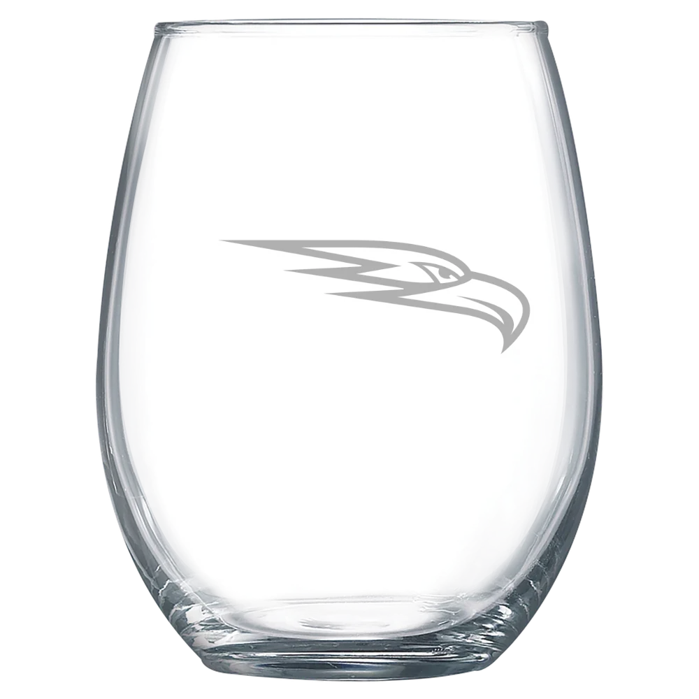 University of the Ozarks (Arkansas) Polar Camel 15 oz. Stemless Wine Glass