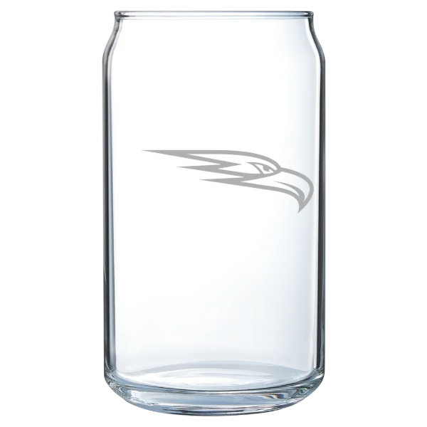 University of the Ozarks (Arkansas) Polar Camel 16 oz. Can Glass