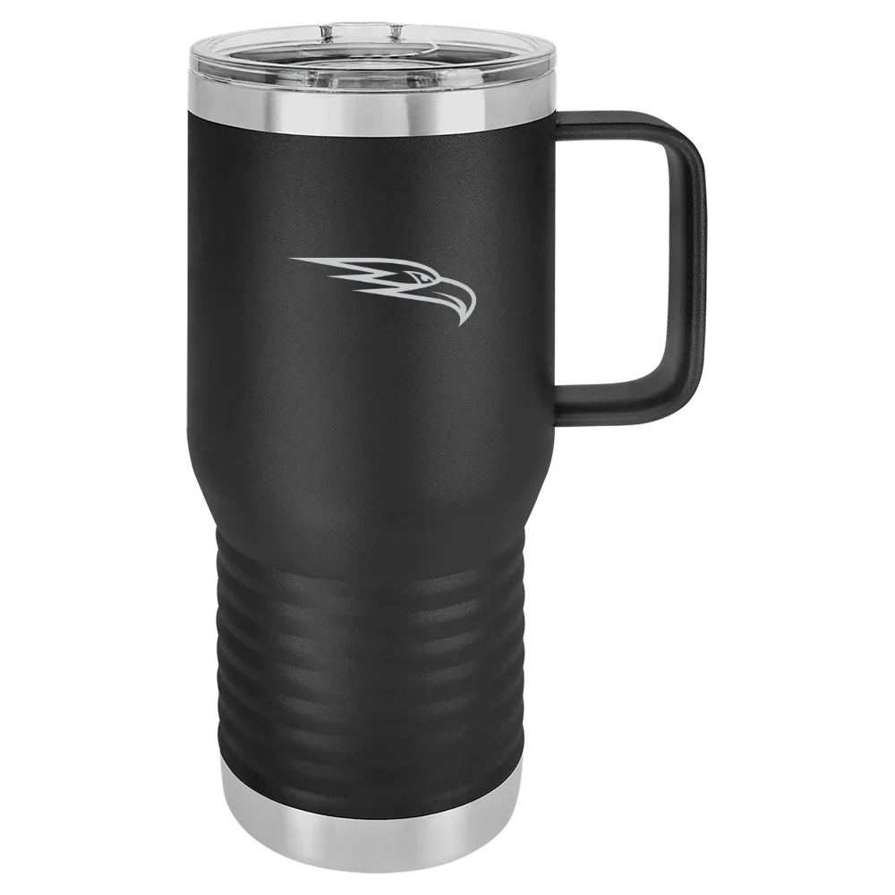 University of the Ozarks (Arkansas) Polar Camel 20 oz. Travel Mug with Slider Lid