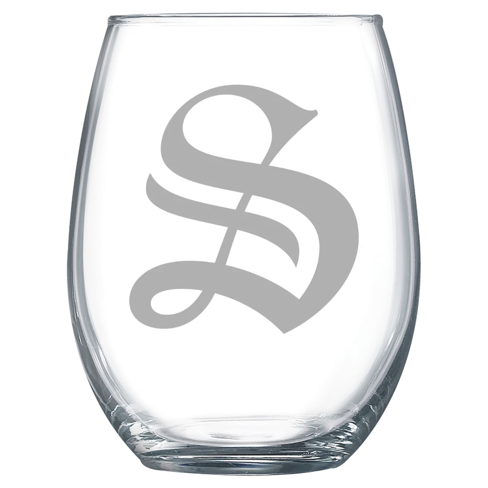 University of the South Polar Camel 15 oz. Stemless Wine Glass