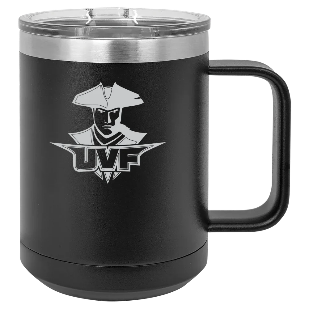 University of Valley Forge Polar Camel 15 oz. Mug with Slider Lid