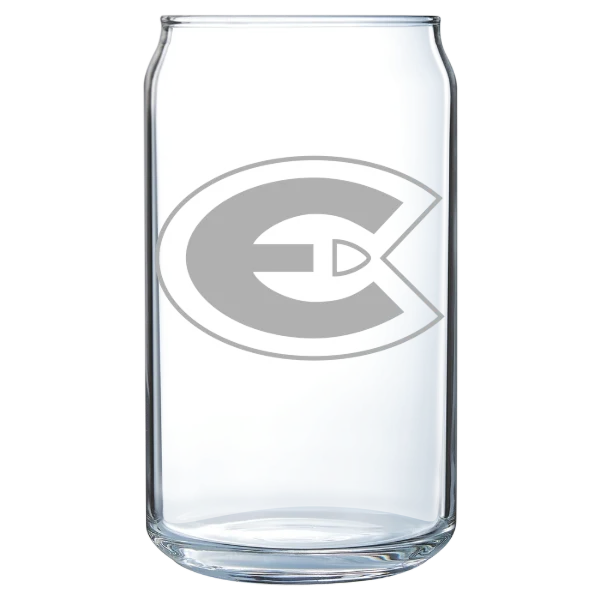 University of Wisconsin-Eau Claire Polar Camel 16 oz. Can Glass