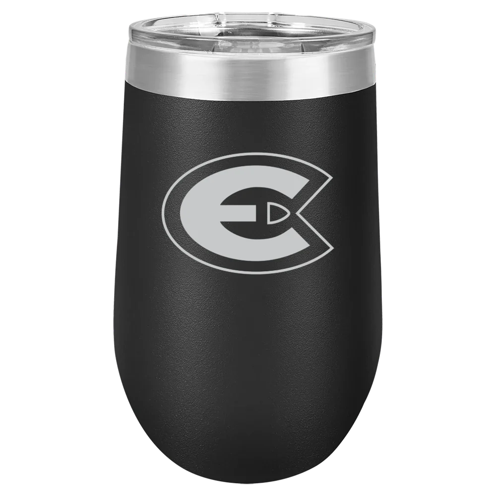 University of Wisconsin-Eau Claire Polar Camel 16 oz. Stemless Wine Tumbler