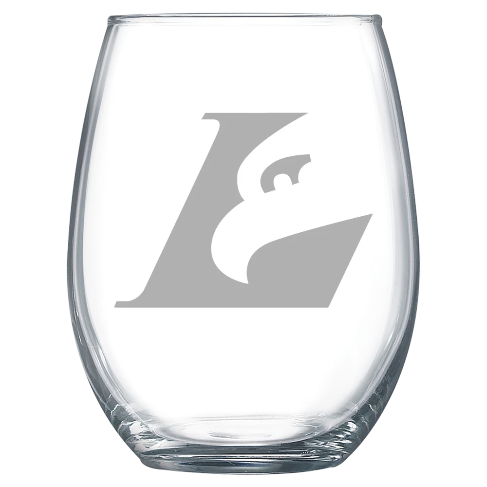 University of Wisconsin-La Crosse Polar Camel 15 oz. Stemless Wine Glass