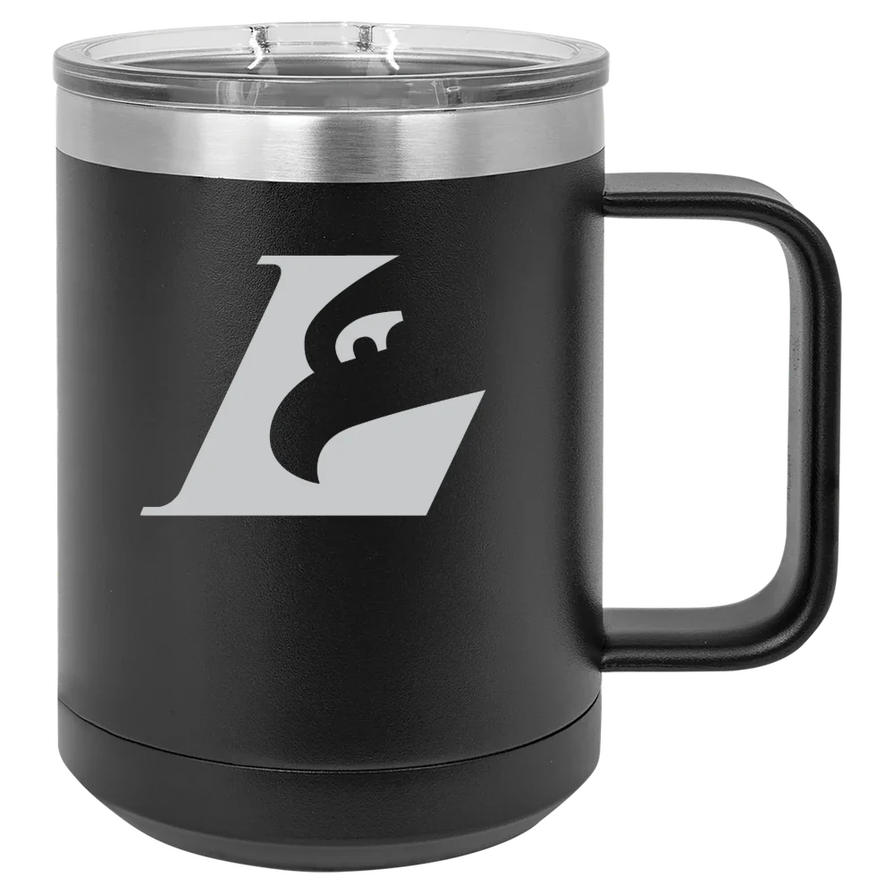 University of Wisconsin-La Crosse Polar Camel 15 oz. Mug with Slider Lid