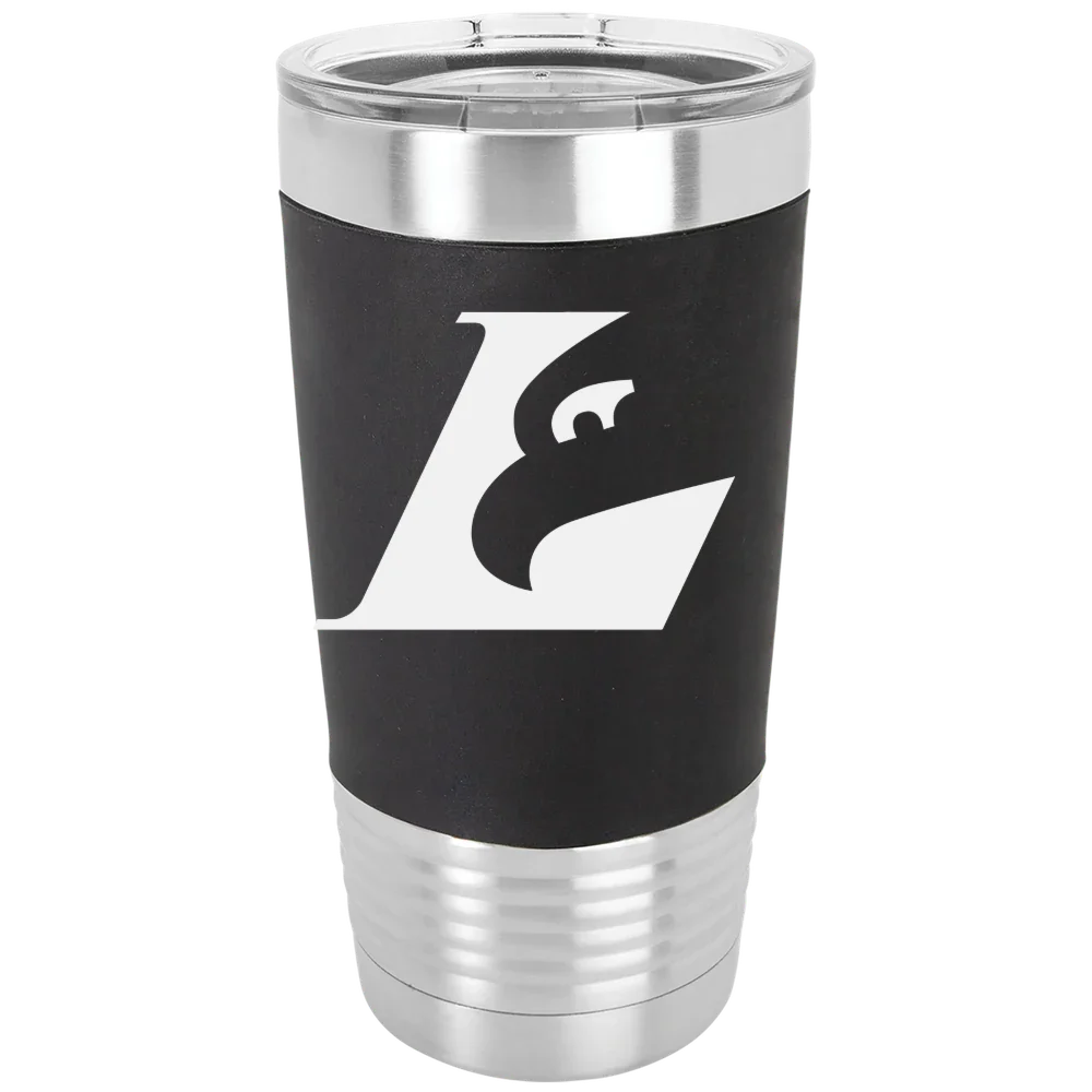 University of Wisconsin-La Crosse Polar Camel 20 oz. Silicone Grip Tumbler with Standard Lid