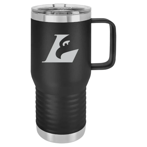 University of Wisconsin-La Crosse Polar Camel 20 oz. Travel Mug with Slider Lid