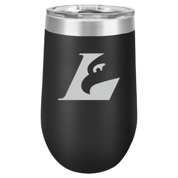 University of Wisconsin-La Crosse Polar Camel 16 oz. Stemless Wine Tumbler