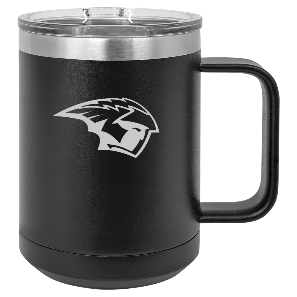 University of Wisconsin-Oshkosh Polar Camel 15 oz. Mug with Slider Lid