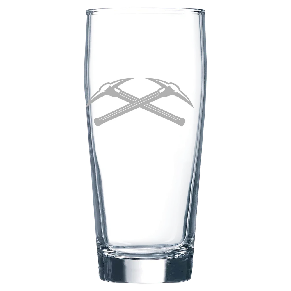University of Wisconsin-Platteville Polar Camel 16 oz. Willi Becher Beer Glass