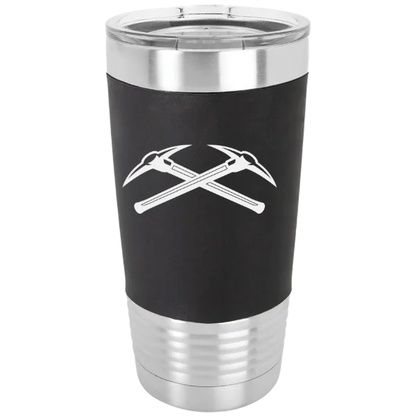 University of Wisconsin-Platteville Polar Camel 20 oz. Silicone Grip Tumbler with Standard Lid