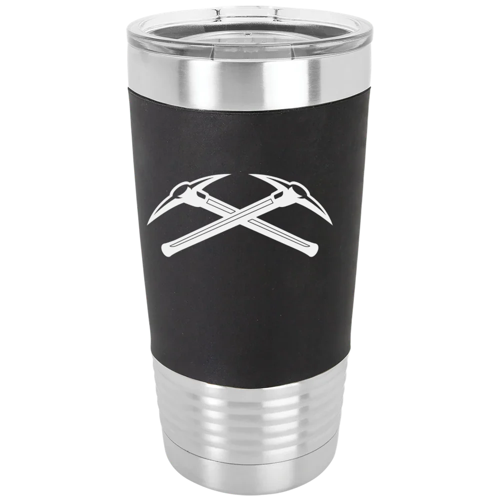 University of Wisconsin-Platteville Polar Camel 20 oz. Silicone Grip Tumbler with Standard Lid