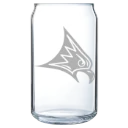 University of Wisconsin-River Falls Polar Camel 16 oz. Can Glass