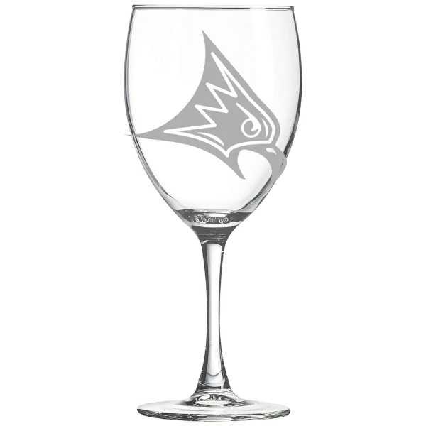 University of Wisconsin-River Falls Polar Camel 10 1/2 oz. Wine Glass