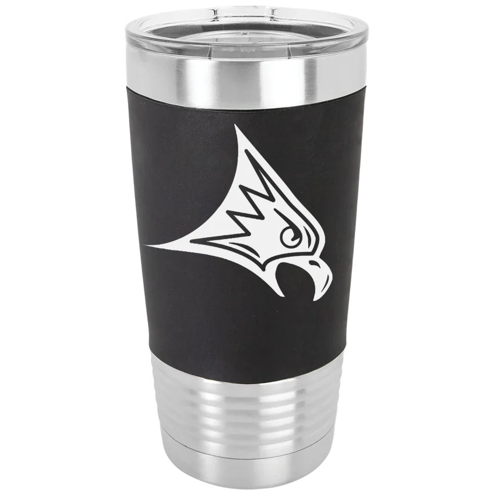 University of Wisconsin-River Falls Polar Camel 20 oz. Silicone Grip Tumbler with Standard Lid