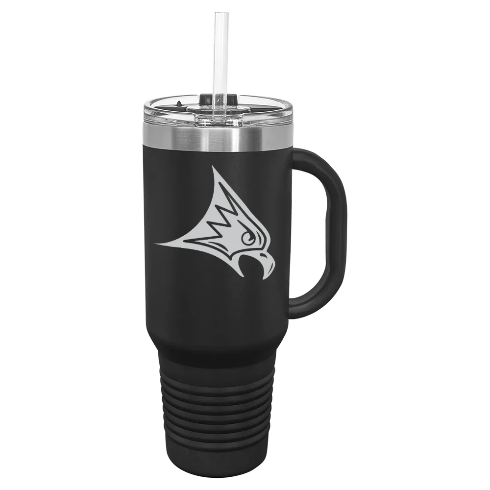 University of Wisconsin-River Falls Polar Camel 40 oz. Travel Mug with Snap Lid & Straw