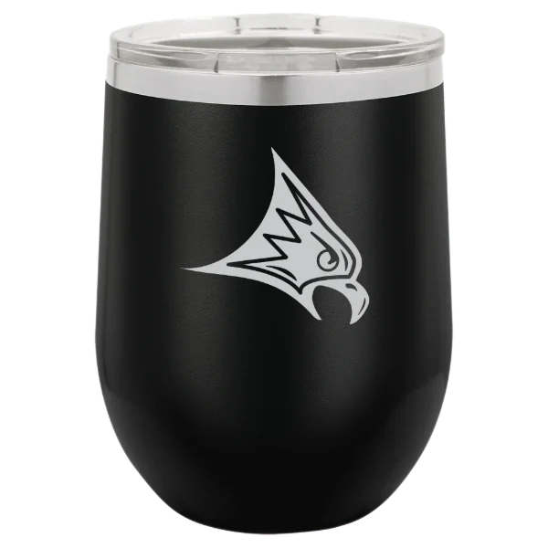University of Wisconsin-River Falls Polar Camel 12 oz. Stemless Wine Tumbler