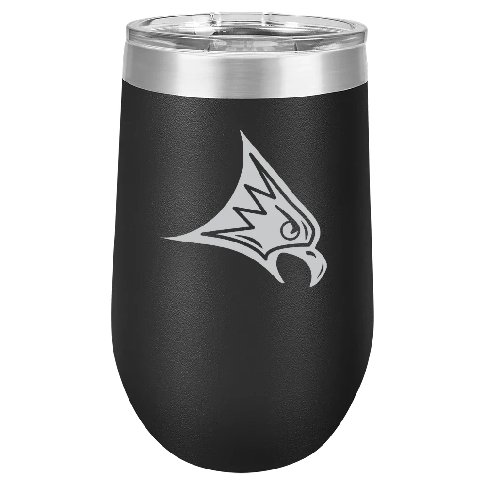 University of Wisconsin-River Falls Polar Camel 16 oz. Stemless Wine Tumbler
